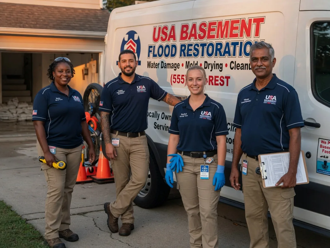 Basement Flood Cleanup company in Somerset, TX