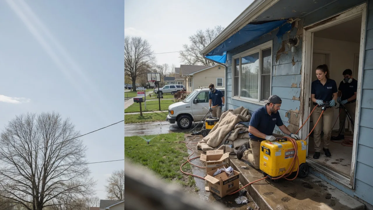 Basement Flood Cleanup in Somerset, TX near me